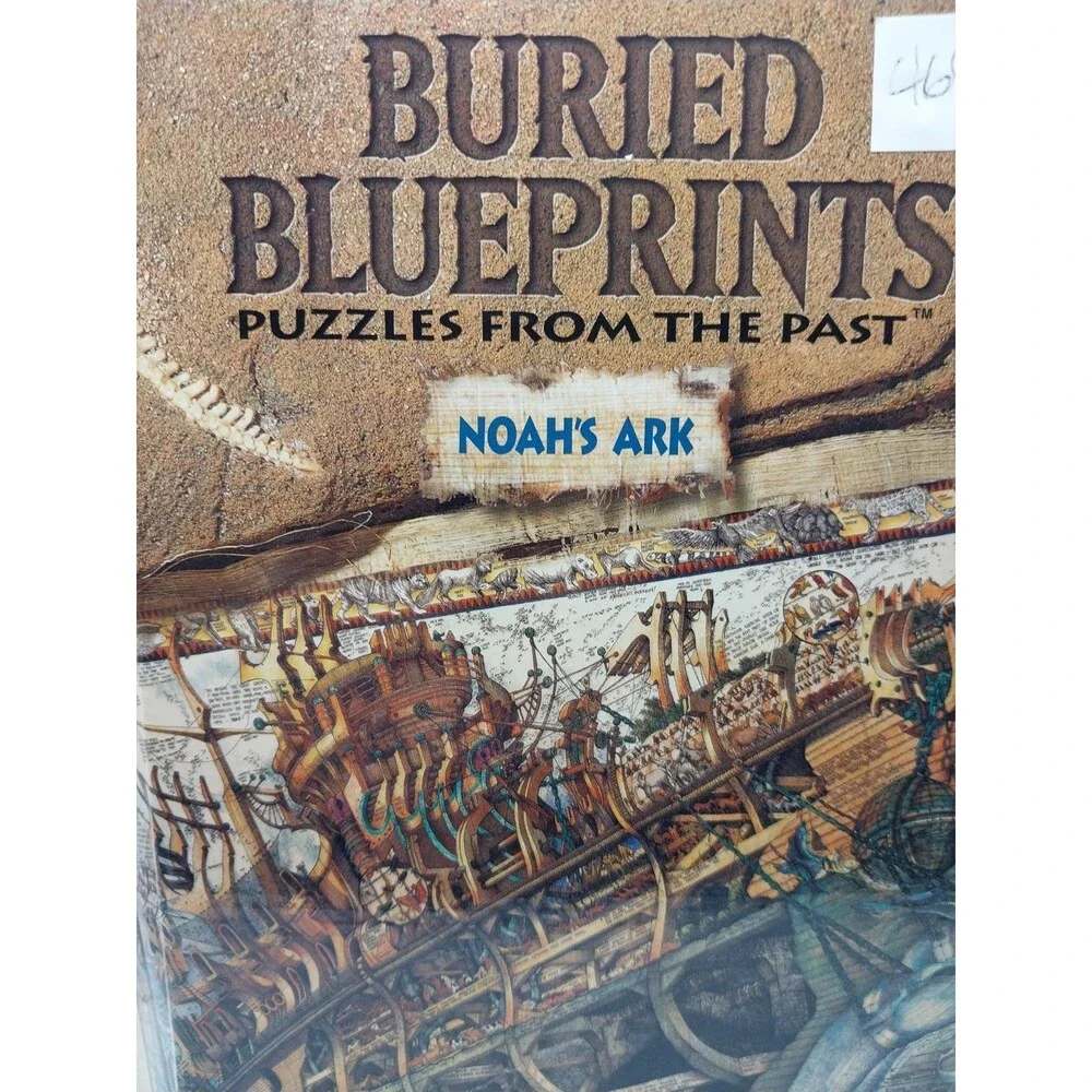 BePuzzled Buried Blueprint Puzzles From the Past Noah's Ark 1000 Piece